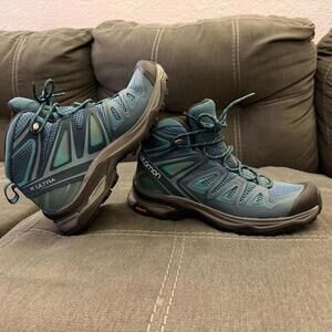 Salomon X Ultra 3 mid hiking boots - waterproof, breathable, #hikingboots